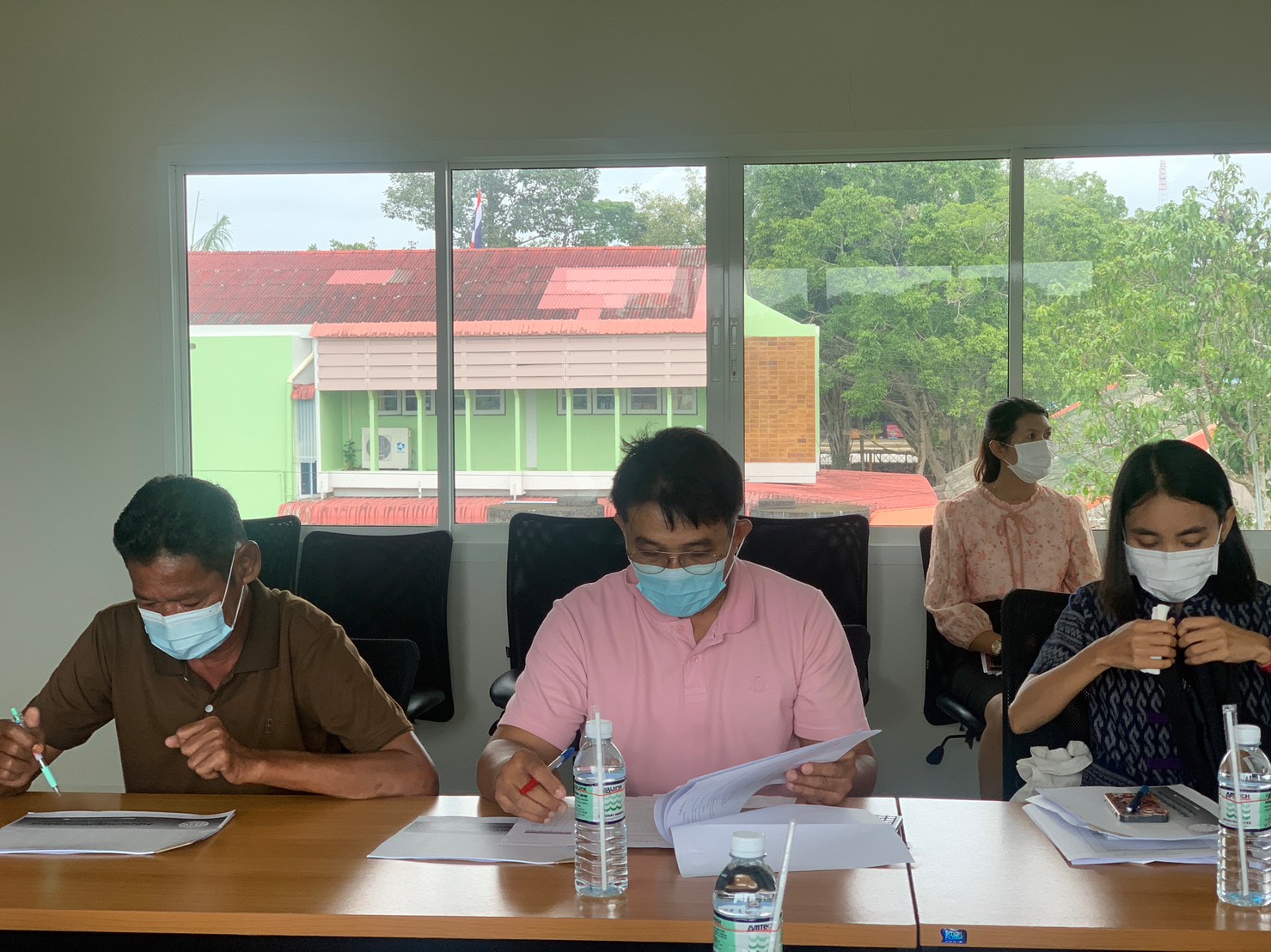 title - ผู้ตรวจราชการกรม ส.ป.ก. ลงพื้นที่เพื่อรับฟังปัญหาของเกษตรกรในโครงการจัดที่ดินแปลงเกษตรเกื้อกูลทับปะตีโมเดล และประชุมติดตามผลการดำเนินงานตามแผนการตรวจราชการ ส.ป.ก.จันทบุรี